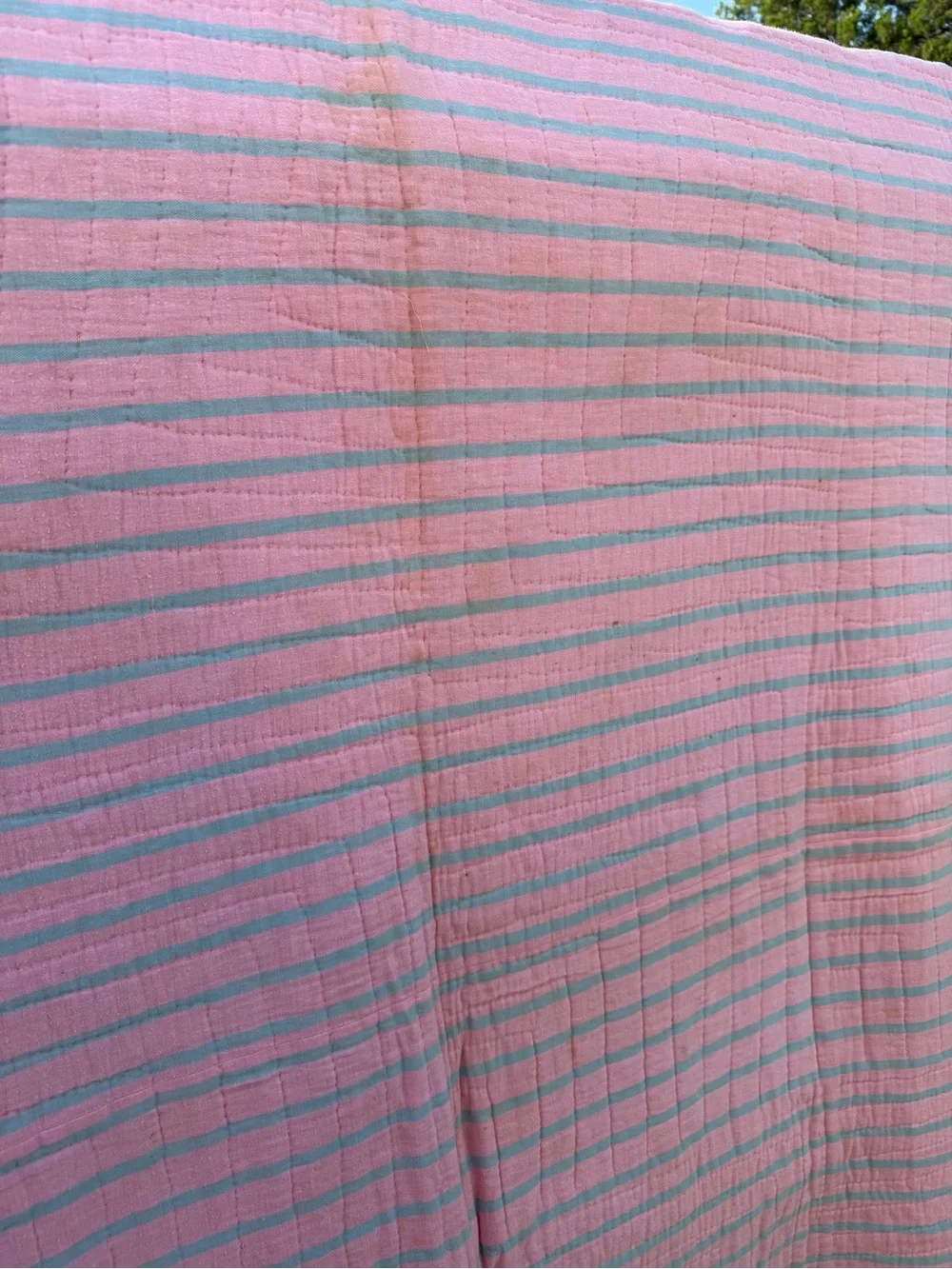 Vintage handmade patchwork quilt